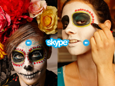 Skype Holiday Social Content