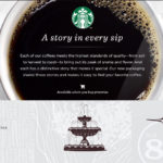 Starbucks Coffee Stories Website